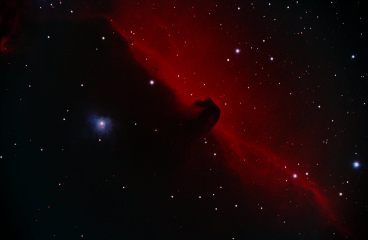 IC434, the Horsehead, L-RGB and Ha